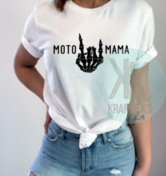 Moto Mama Skeleton