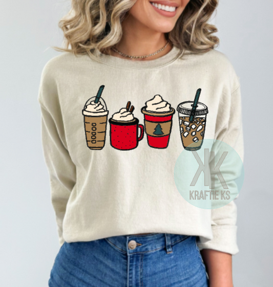 Christmas Coffee Sweatshirt