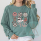 Checkered Racing Christmas Sweatshirt